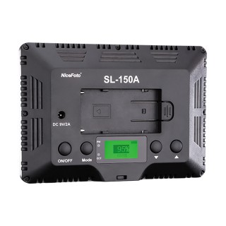 耐思 LED攝影燈SL-150A-拍攝室內(nèi)人像燈光-常亮燈柔光燈-婚慶攝影燈-單反相機外拍燈-拍照補光燈