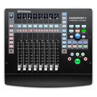 普瑞聲納PreSonus FaderPort 8 編曲混音控制調(diào)音臺(tái)-MIDI控制器監(jiān)聽控制器