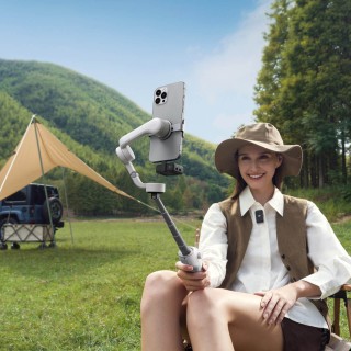 大疆 DJI Osmo Mobile 6 OM手機(jī)云臺穩(wěn)定器 可折疊可伸縮自拍桿 三軸增穩(wěn)防抖vlog拍攝